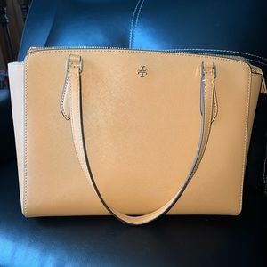Tory Burch Emerson Saffiano Buckle Tote